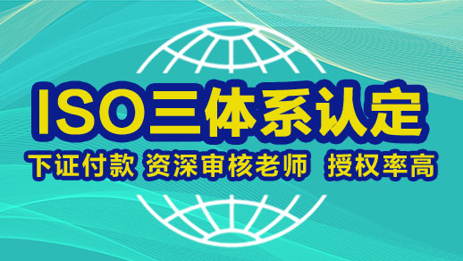 山东ISO体系认证的步骤及作用(图1)